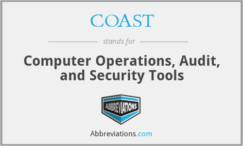 COAST - Computer Operations, Audit, and Security Tools