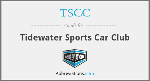 TSCC - Tidewater Sports Car Club