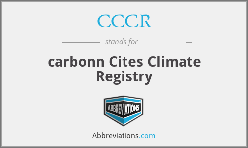 CCCR - carbonn Cites Climate Registry