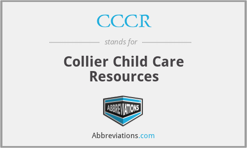 CCCR - Collier Child Care Resources