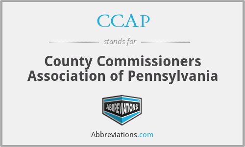 CCAP - County Commissioners Association of Pennsylvania