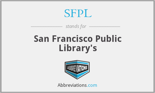 SFPL - San Francisco Public Library's