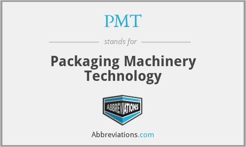 PMT - Packaging Machinery Technology