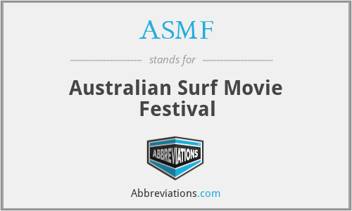 ASMF - Australian Surf Movie Festival