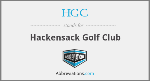 HGC - Hackensack Golf Club