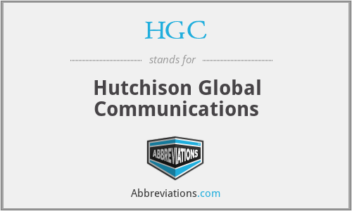 HGC - Hutchison Global Communications