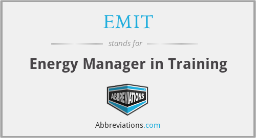 EMIT - Energy Manager in Training