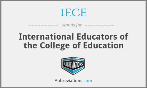 IECE - International Educators of the College of Education