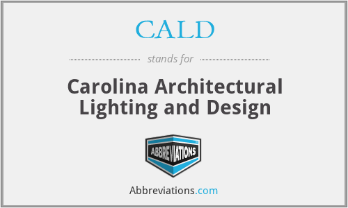 CALD - Carolina Architectural Lighting and Design