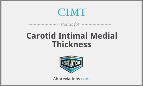 CIMT - Carotid Intimal Medial Thickness