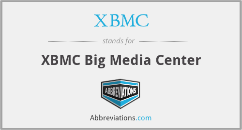 XBMC - XBMC Big Media Center