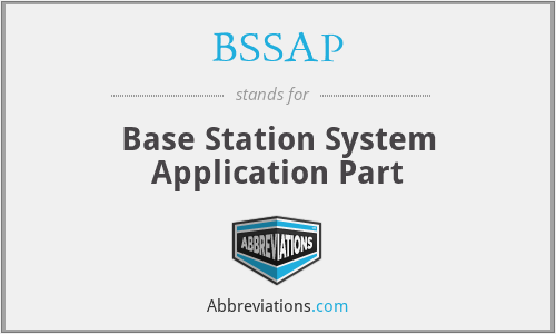 BSSAP - Base Station System Application Part