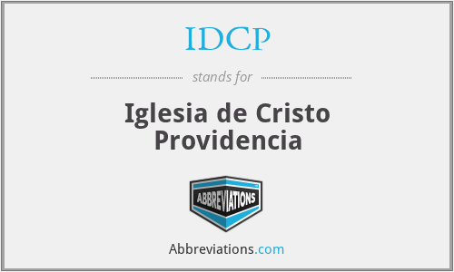 IDCP - Iglesia de Cristo Providencia