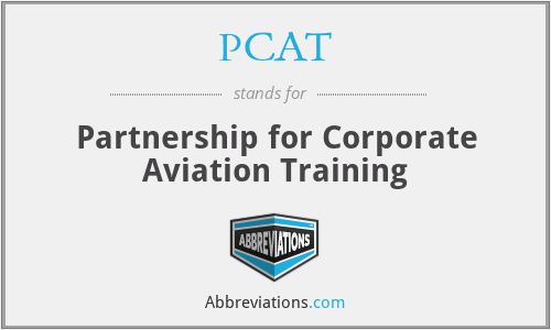 PCAT - Partnership for Corporate Aviation Training