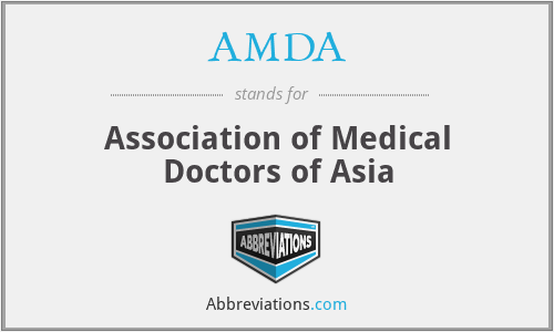 AMDA - Association of Medical Doctors of Asia