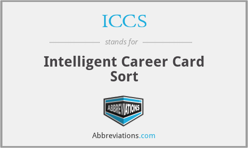 ICCS - Intelligent Career Card Sort