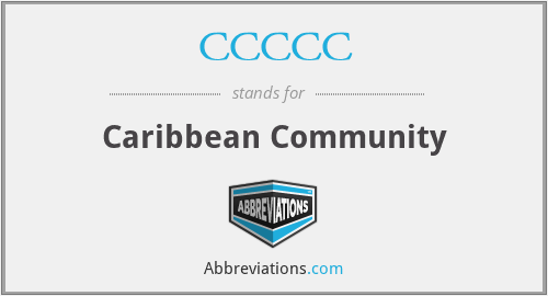 CCCCC - Caribbean Community