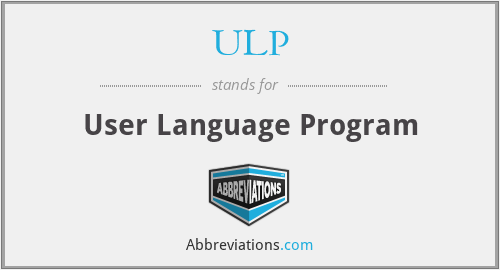 ULP - User Language Program
