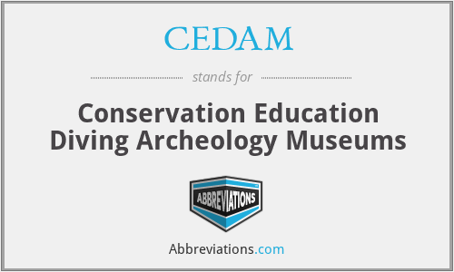 CEDAM - Conservation Education Diving Archeology Museums