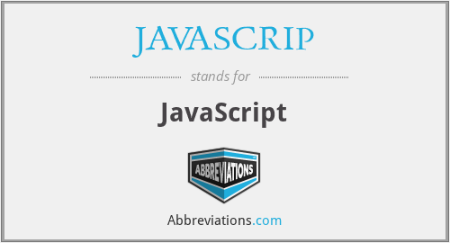 JAVASCRIP - JavaScript
