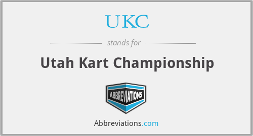 UKC - Utah Kart Championship
