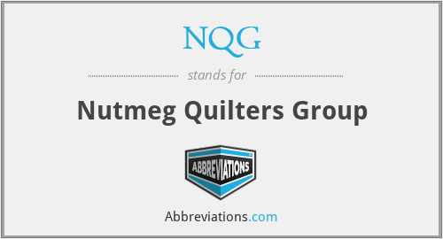 NQG - Nutmeg Quilters Group