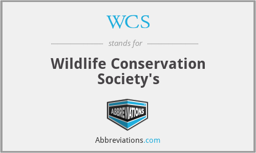WCS - Wildlife Conservation Society's