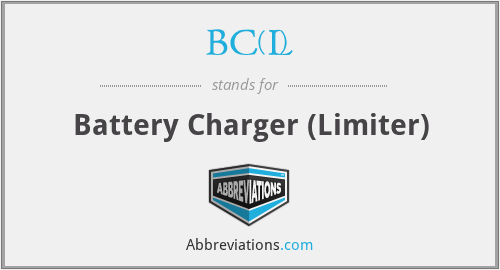 BC(L) - Battery Charger (Limiter)