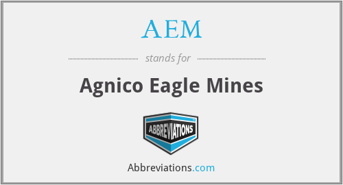 AEM - Agnico Eagle Mines