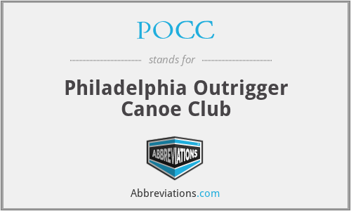 POCC - Philadelphia Outrigger Canoe Club