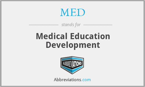 MED - Medical Education Development