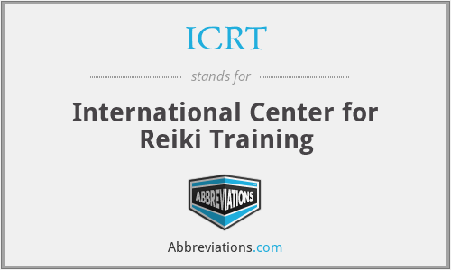 ICRT - International Center for Reiki Training