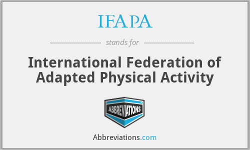 IFAPA - International Federation of Adapted Physical Activity