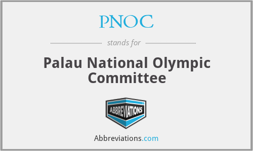 PNOC - Palau National Olympic Committee