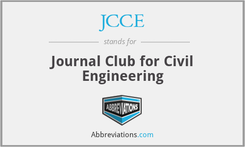 JCCE - Journal Club for Civil Engineering
