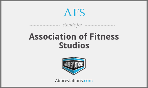 AFS - Association of Fitness Studios