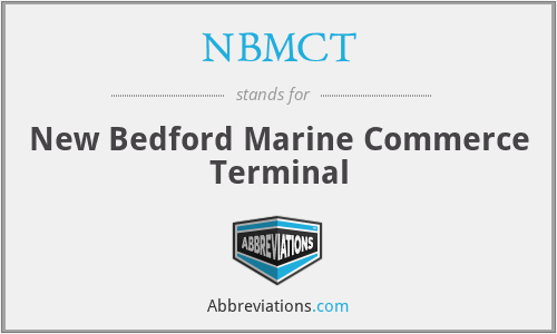 NBMCT - New Bedford Marine Commerce Terminal