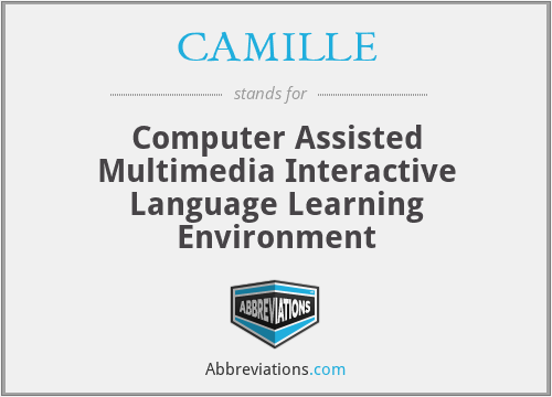 CAMILLE - Computer Assisted Multimedia Interactive Language Learning Environment