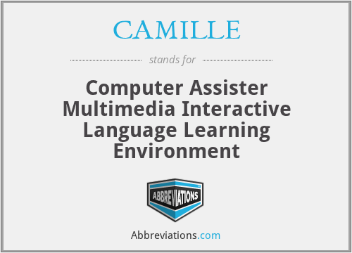 CAMILLE - Computer Assister Multimedia Interactive Language Learning Environment