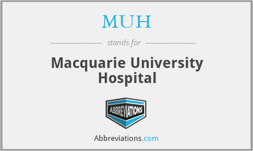 MUH - Macquarie University Hospital