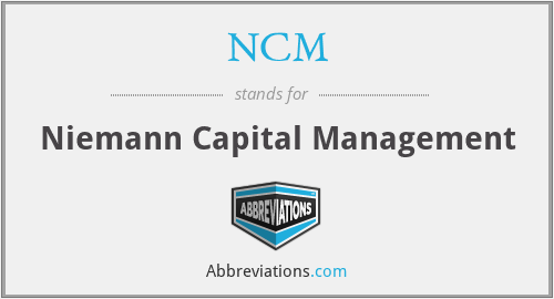 NCM - Niemann Capital Management
