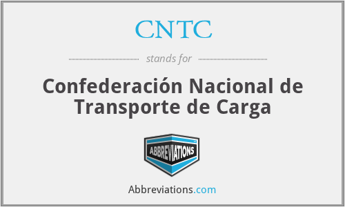 CNTC - Confederación Nacional de Transporte de Carga