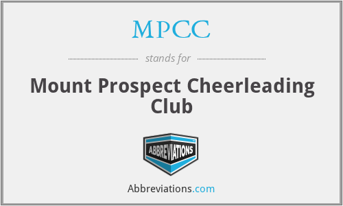 MPCC - Mount Prospect Cheerleading Club