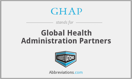 GHAP - Global Health Administration Partners
