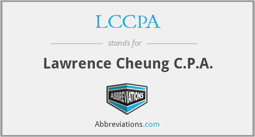 LCCPA - Lawrence Cheung C.P.A.