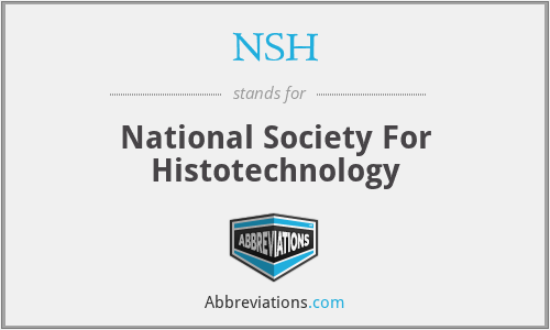NSH - National Society For Histotechnology