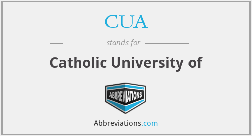 CUA - Catholic University of