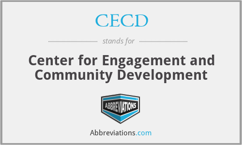 CECD - Center for Engagement and Community Development