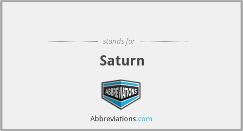 ♄ - Saturn