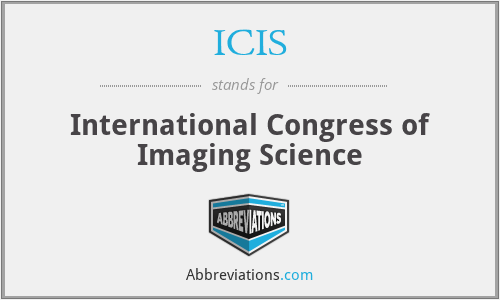 ICIS - International Congress of Imaging Science
